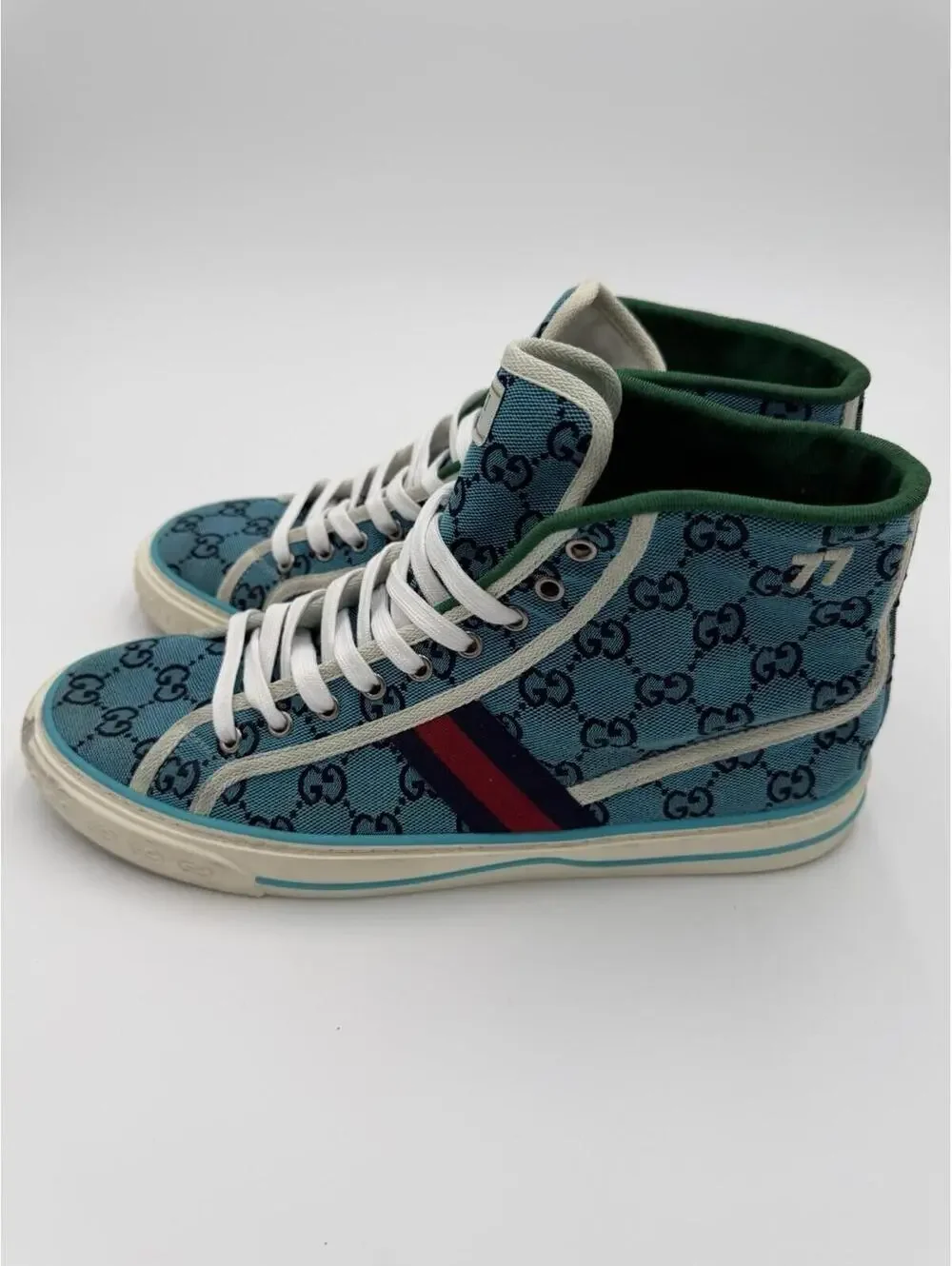 Size 10 - Gucci Tennis 1977 High Denim